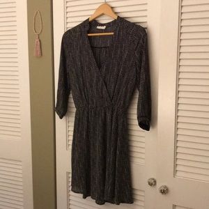 Black and white dress